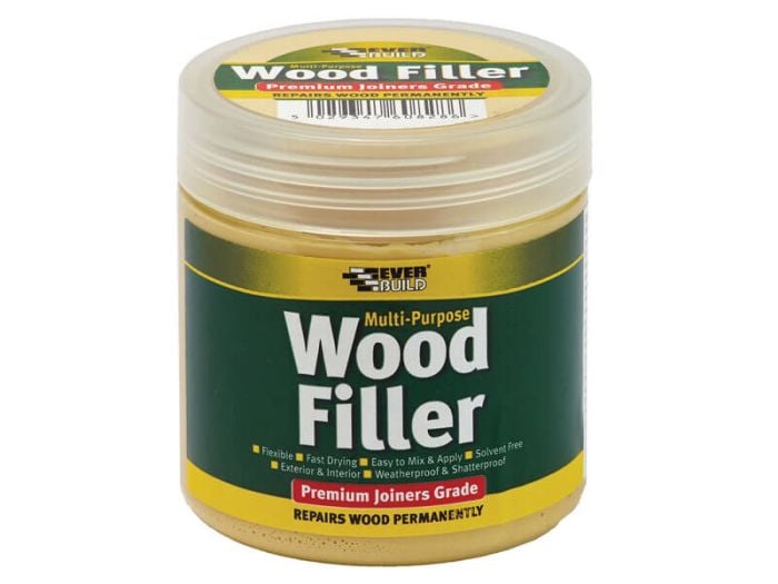 Everbuild Multi-Purpose Premium Joiners Grade Wood Filler White 250ml