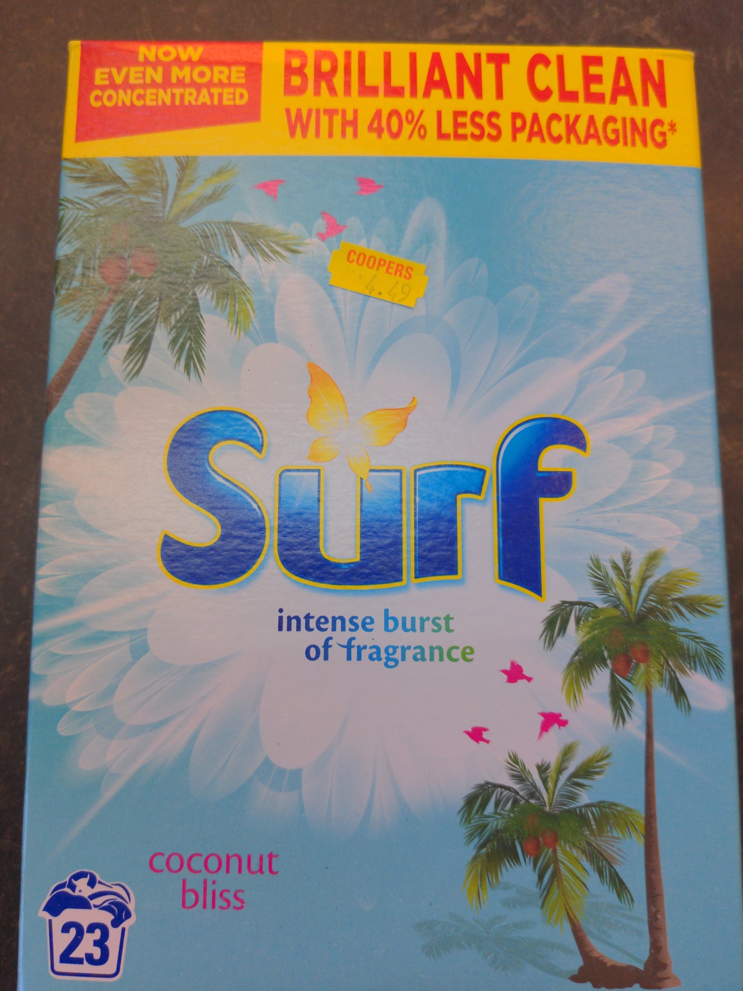 Surf Noix de Coco Bliss 23 lavages Poudre 1150 g
