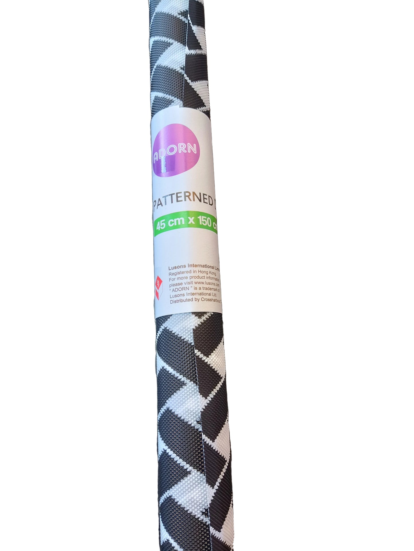 Adorn Patterned Drawer Mat Multicoloured 45cm x 150cm