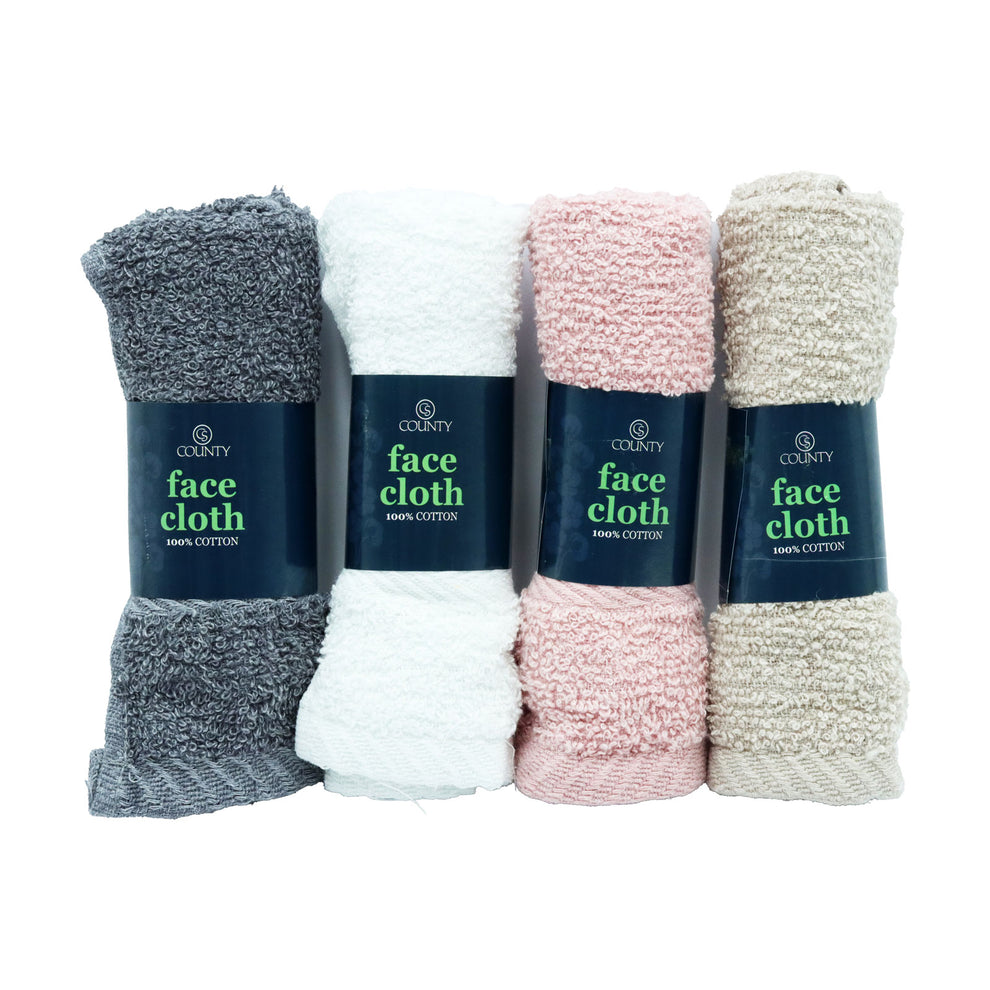 GANTS DE TOILETTE COULEURS ASSORTIES