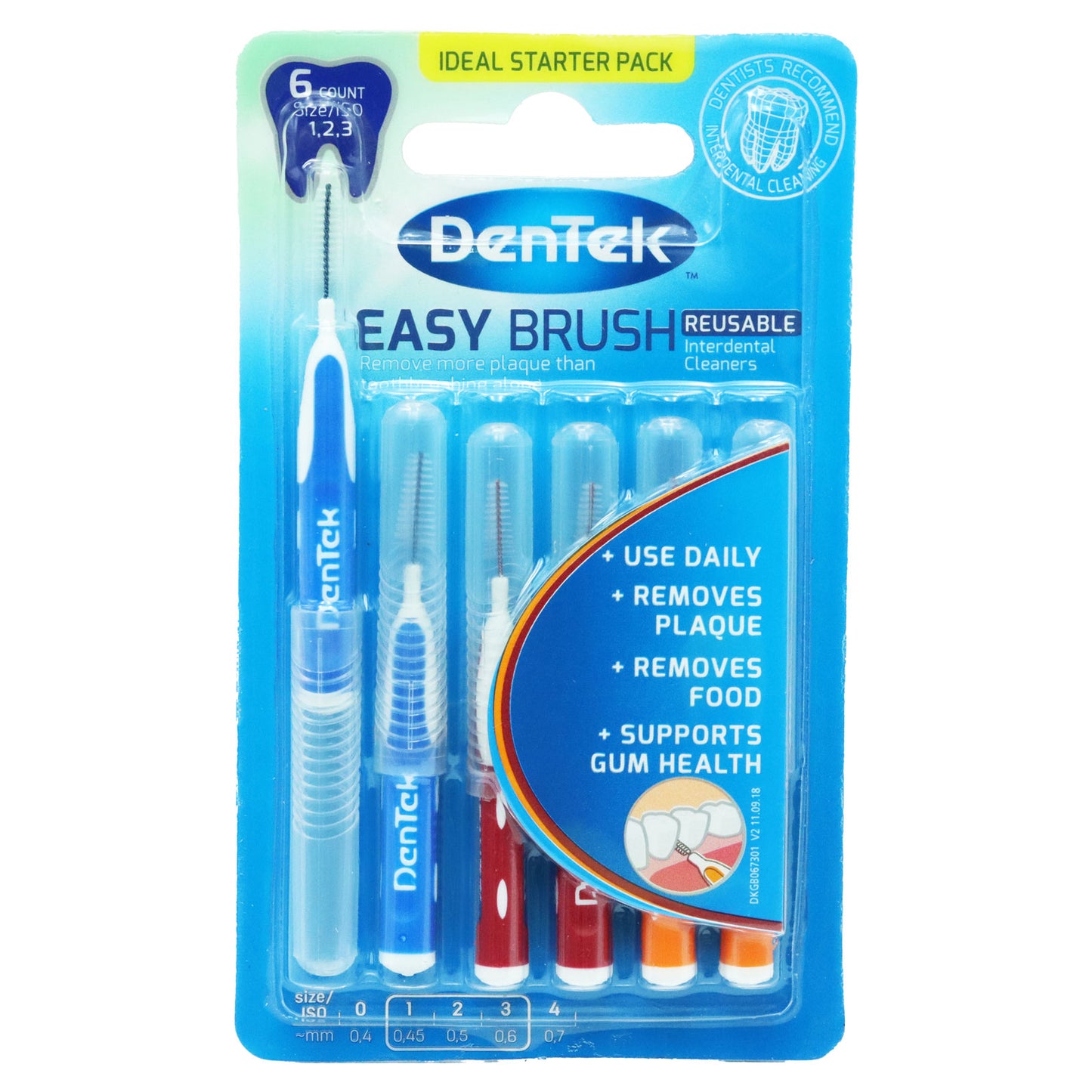 DENTEK INTERDENTAL BRUSHES ASST SIZES