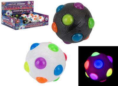 Balle Lumineuse Disco Rebonds 6cm