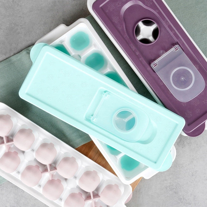 Hobby Yummy Ice Cube Tray Assorted Colors With Soft Base