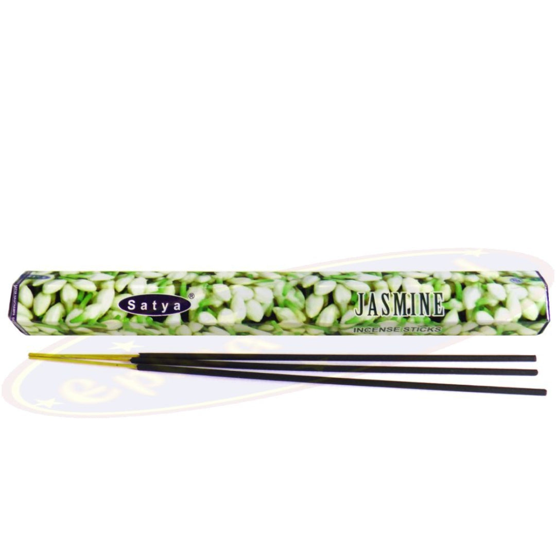 Jasmine Satya Incense Sticks-Hexagon 20 Sticks
