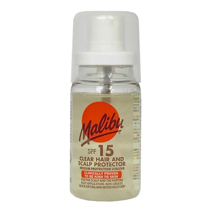 MALIBU Scalp Protector Scalp and Hair Protection Spray, UVA/UVB, Water Resistant, SPF15, 50 ml
