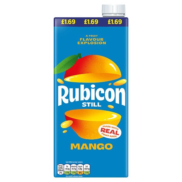 Rubicon Still Mango PM £1.69 1Ltr