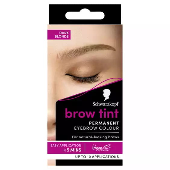 Schwarzkopf Brow Tint Permanent Eyebrow Colour Dark Blonde 6-1