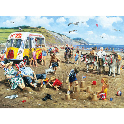 Kidicraft - Nostalgia Collection - Bucket & Spade - 1000 Piece Jigsaw Puzzle