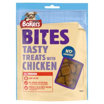 Friandises pour chiens BAKERS Bites au poulet 130 g