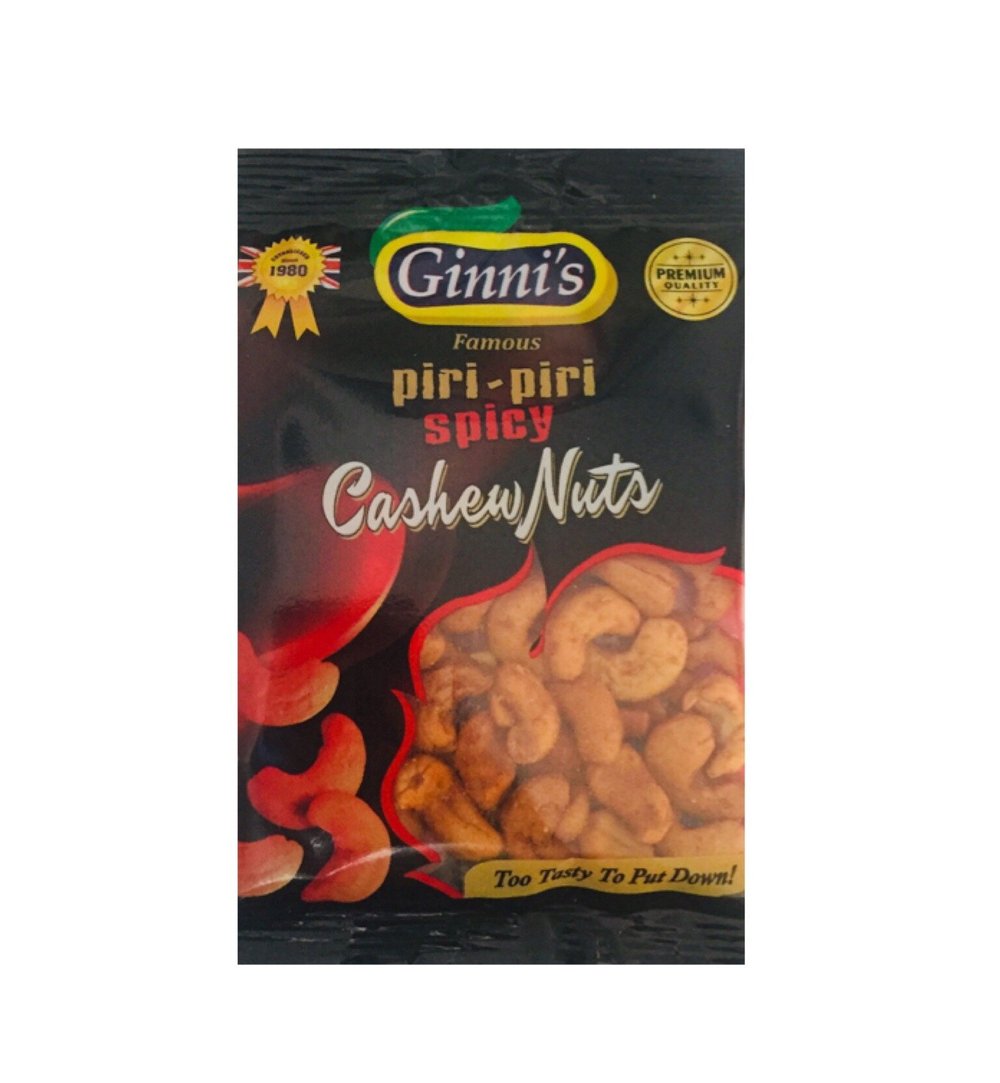 Noix de cajou épicées Piri Piri Ginnis 55g