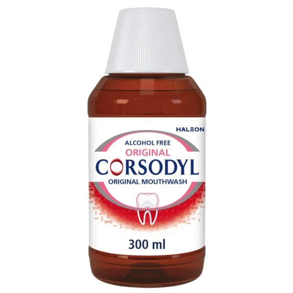 Corsodyl 0,2 % Bain de bouche Original Sans Alcool 300 ml