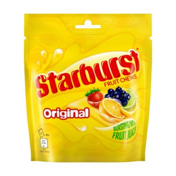 Starburst Bonbons Tendres Vegans Saveur Fruitée Sachet 138g