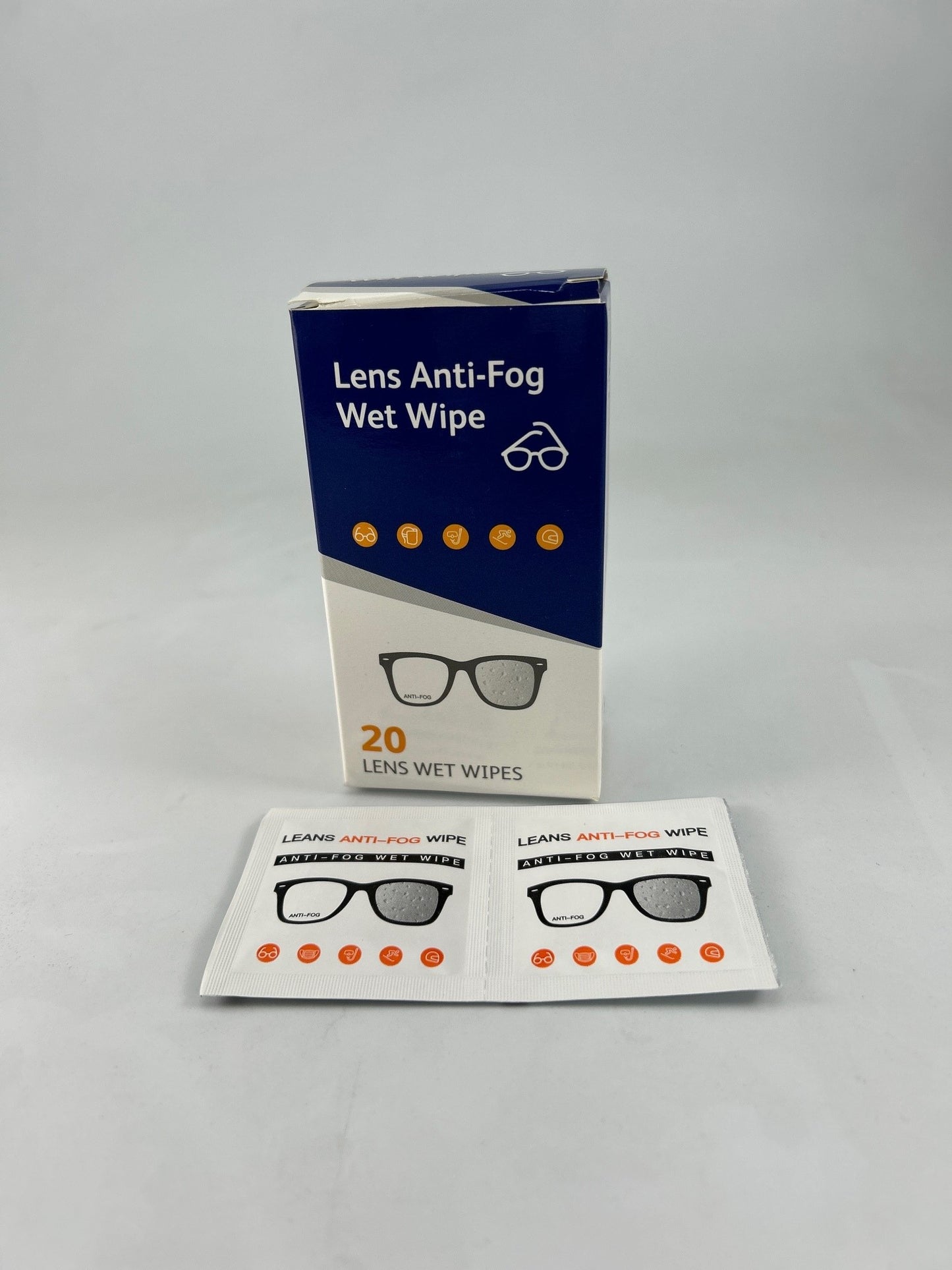 Glasses Anti Fog Wet 20 Wipes
