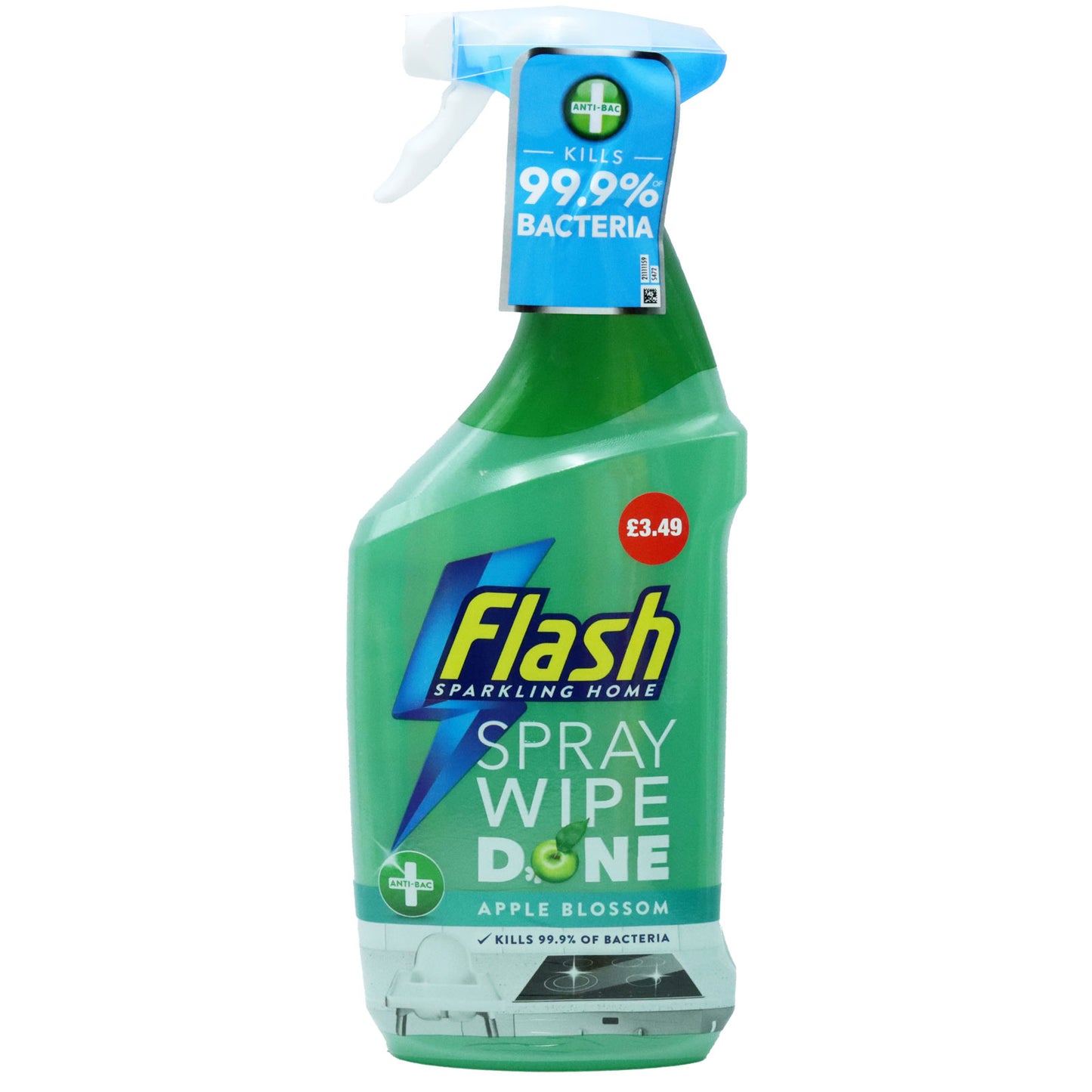 Flash Spray Wipe Done Apple Blossom Surface Cleaning Spray 800 ml