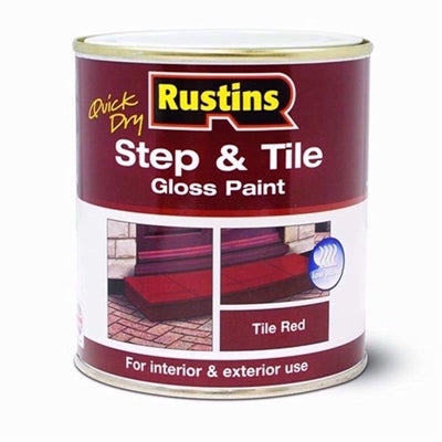 RUSTINS STEP & TILE RED 250ML