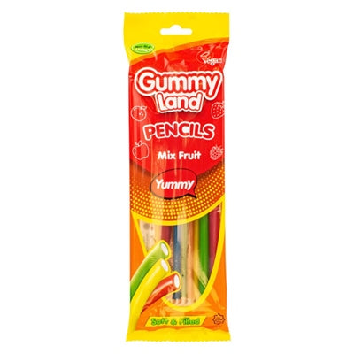 GUMMY LAND CRAYONS TENDRES BONBONS FRUITS MÉLANGÉS 150g
