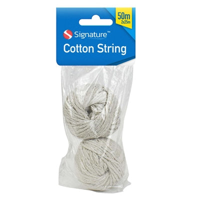 Signature Cotton String 2pk Clipstrip
