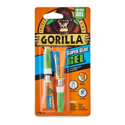 GORILLA SUPER GLUE GEL 2X3G