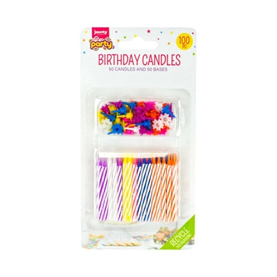 Birthday Candles and Holders