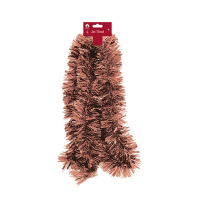 Guirlande de Noël épaisse 2 m – Cuivre