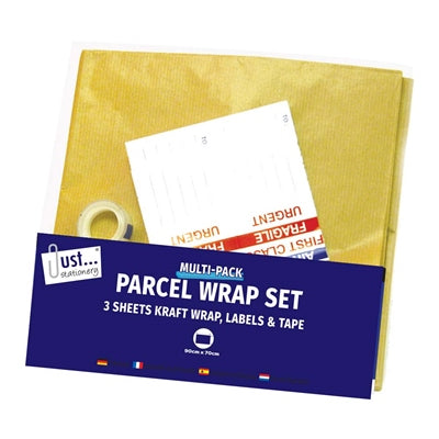 Ensemble de papier d'emballage