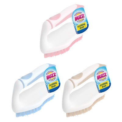 Scrubbing Brush with Handle 1pc
