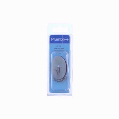 PLUMB BATH PLUG METAL CHROMED 45mm & CHAIN