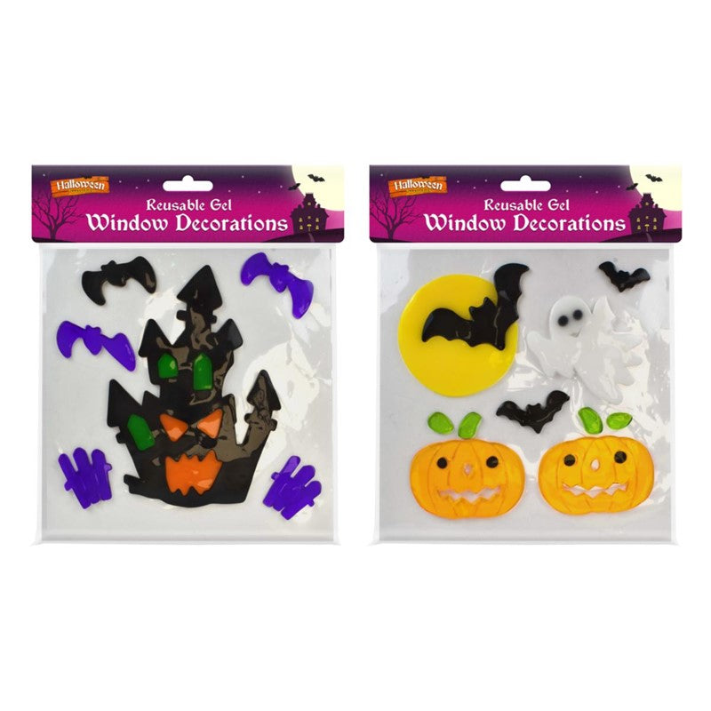 Halloween Gel window decorations