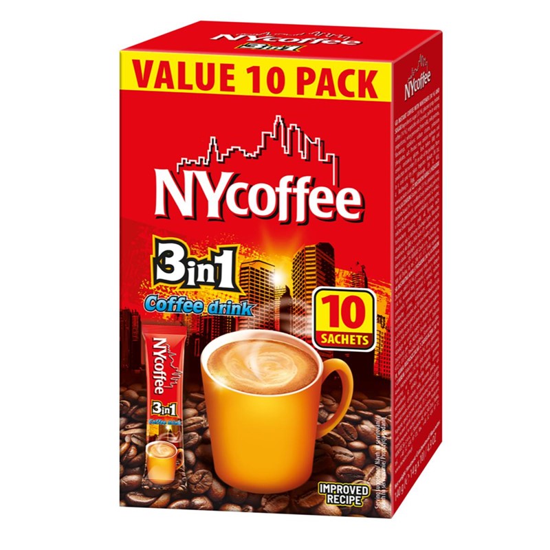 NY Coffee 3 in 1 - 10pk 140g