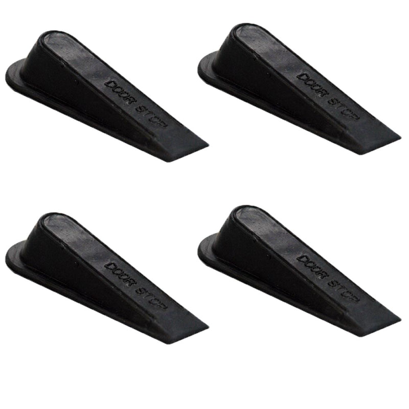 LOT DE 4 CALES DE PORTE EN CAOUTCHOUC