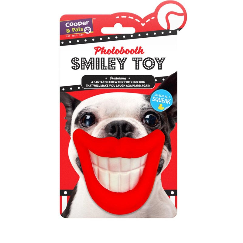Jouet pour animaux de compagnie souriant