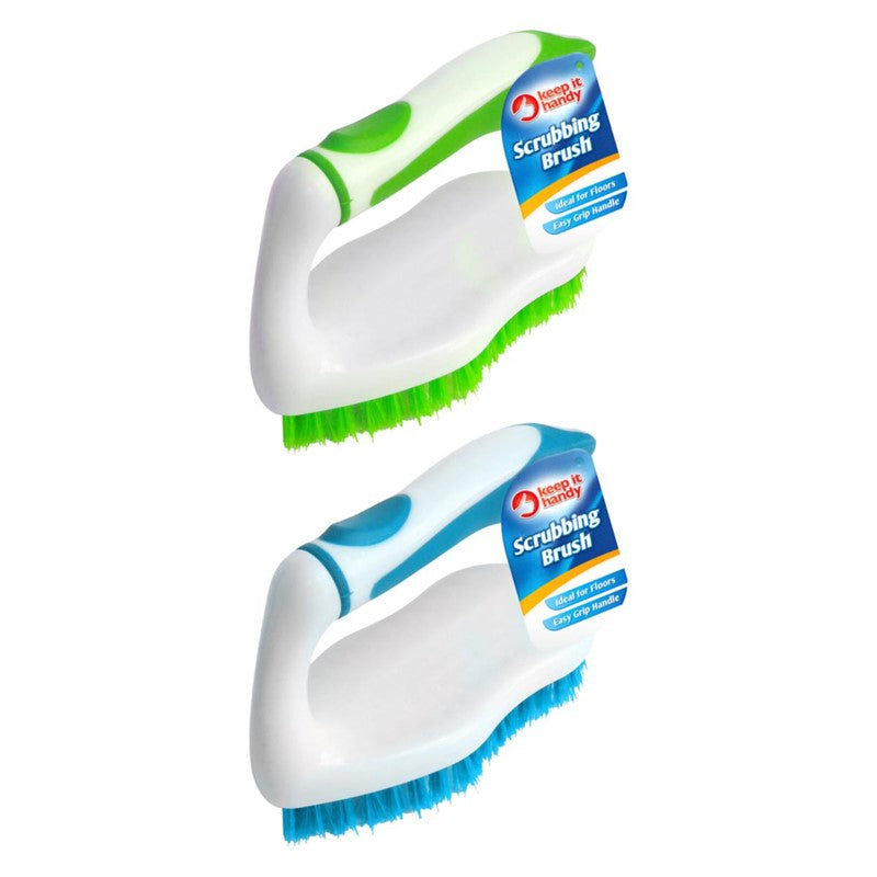 Brosse à récurer avec manche