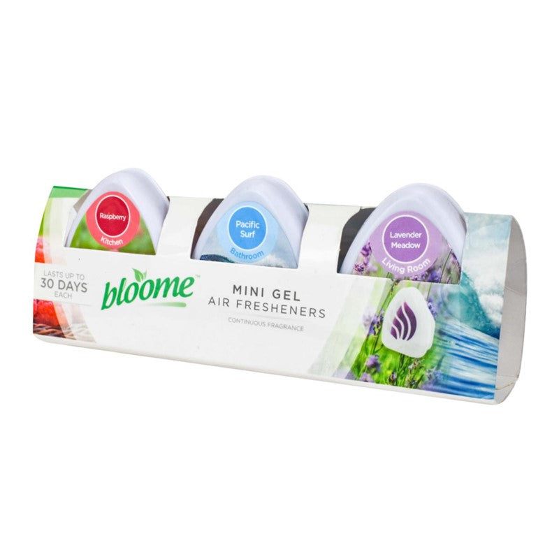 Mini désodorisant en gel, paquet de 3