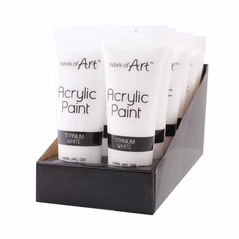 Peinture Acrylique Blanc Titane Work Of Art 120ml