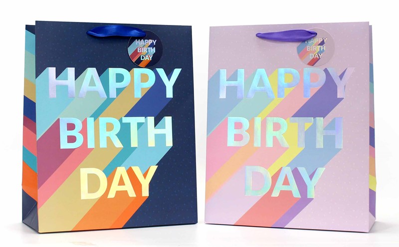 Gift Bag - Happy Birthday - Large Assorted