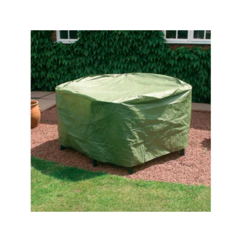 Kingfisher Medium Garden Patio Furniture Set Chair Table Cover 4 Seater Green