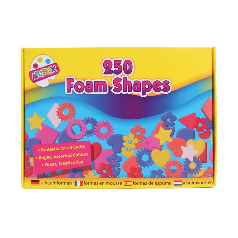 250 formes en mousse