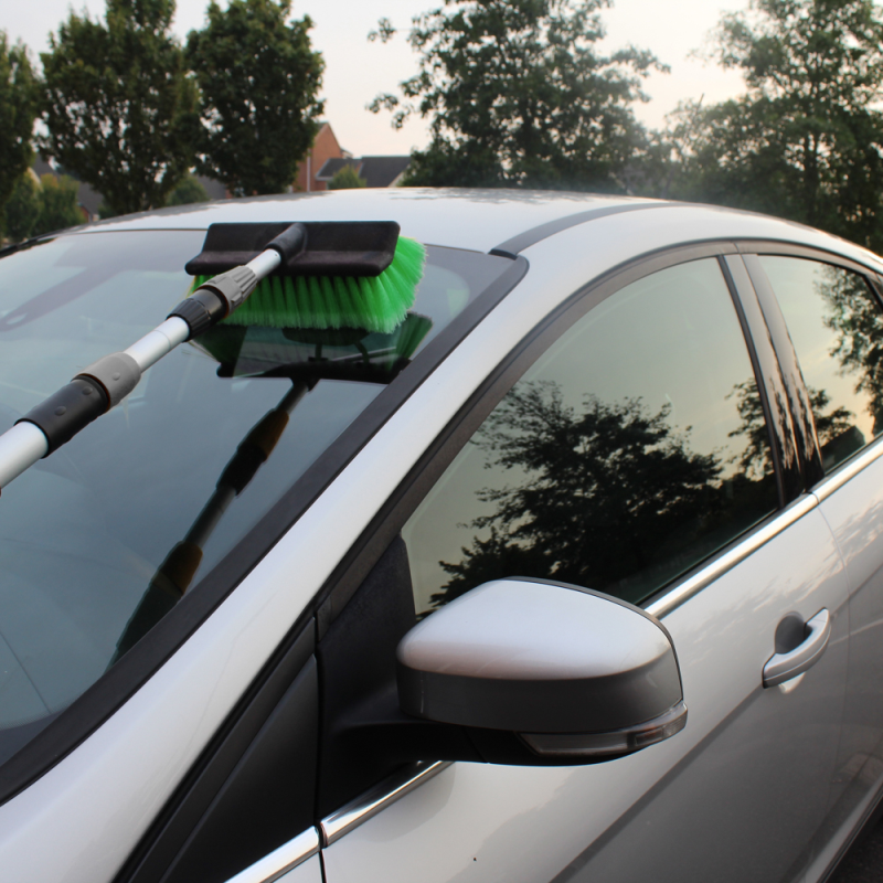Brosse de lavage télescopique 2M pour voiture et caravane