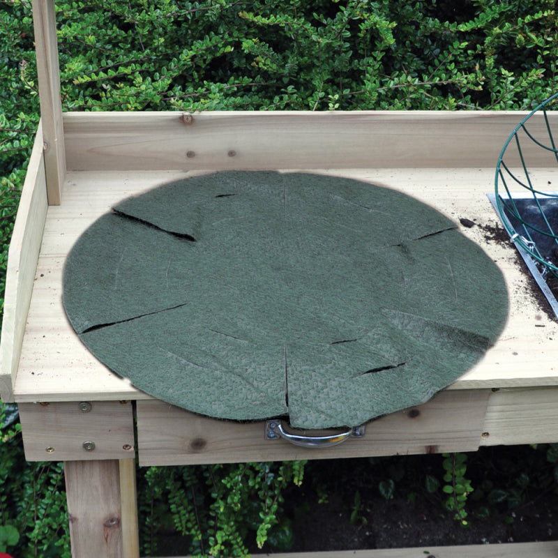 GANIVELLE DE JUTE DE 14 POUCES POUR PANIER SUSPENDU