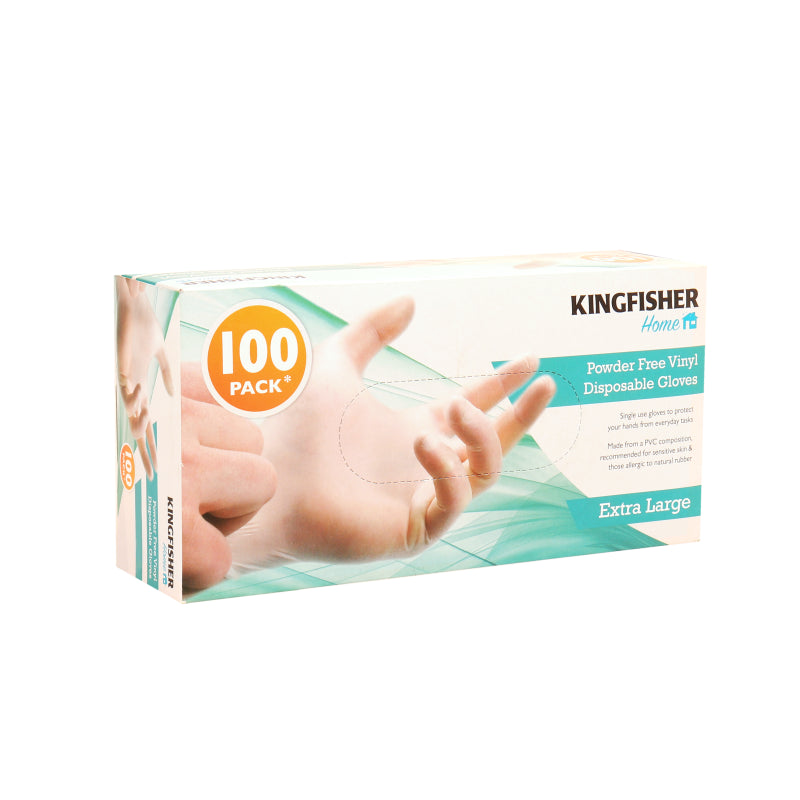 100 GANTS JETABLES SANS POUDRE TAILLE XL