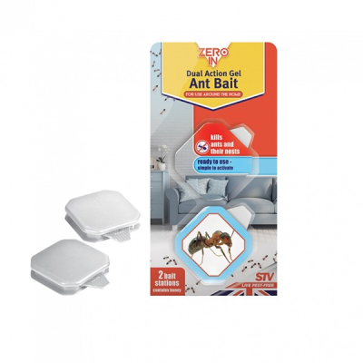 Appât anti-fourmis double action Zero In, lot de 2