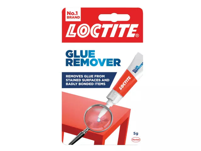LOCTITE Détachant Super Glue Tube Gel 5g Également Détachant Adhésif Encre Marqueur
