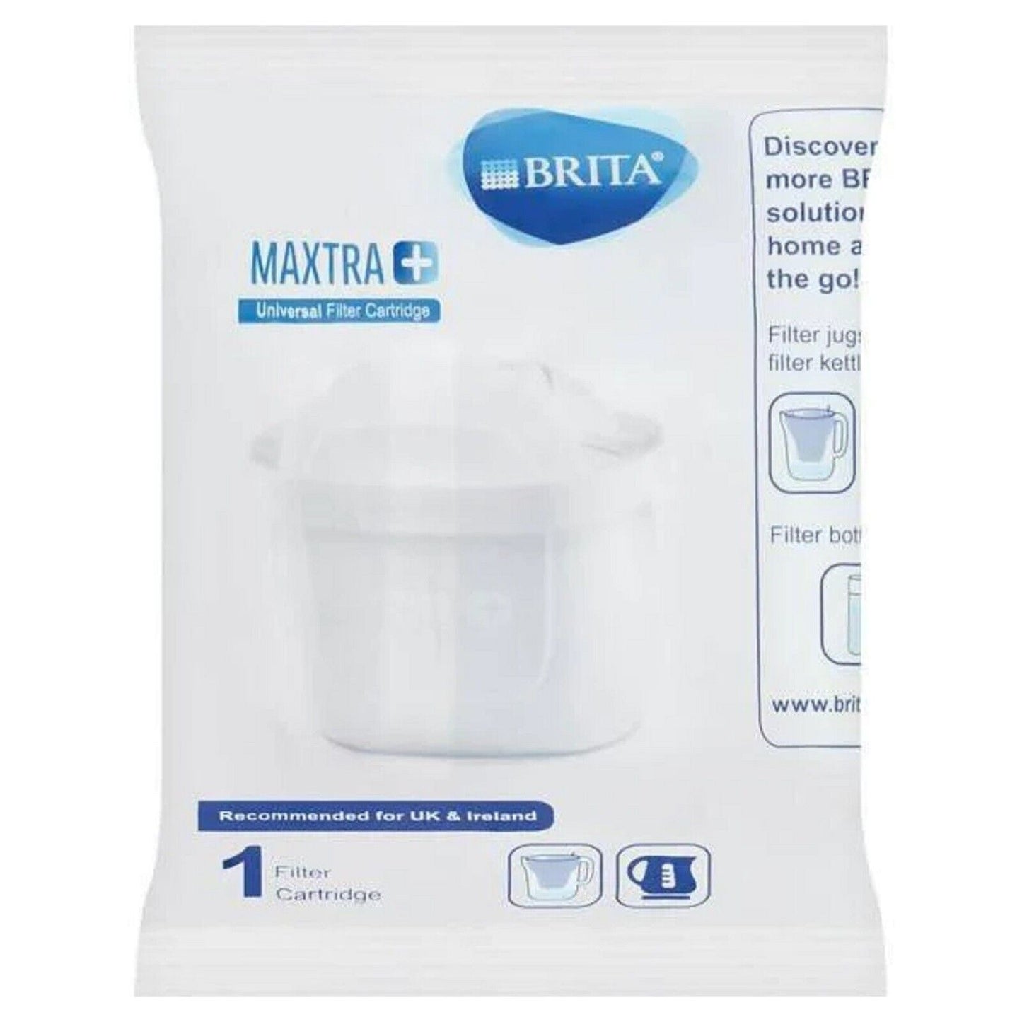 Brita - Cartouches filtrantes de rechange pour carafes Maxtra