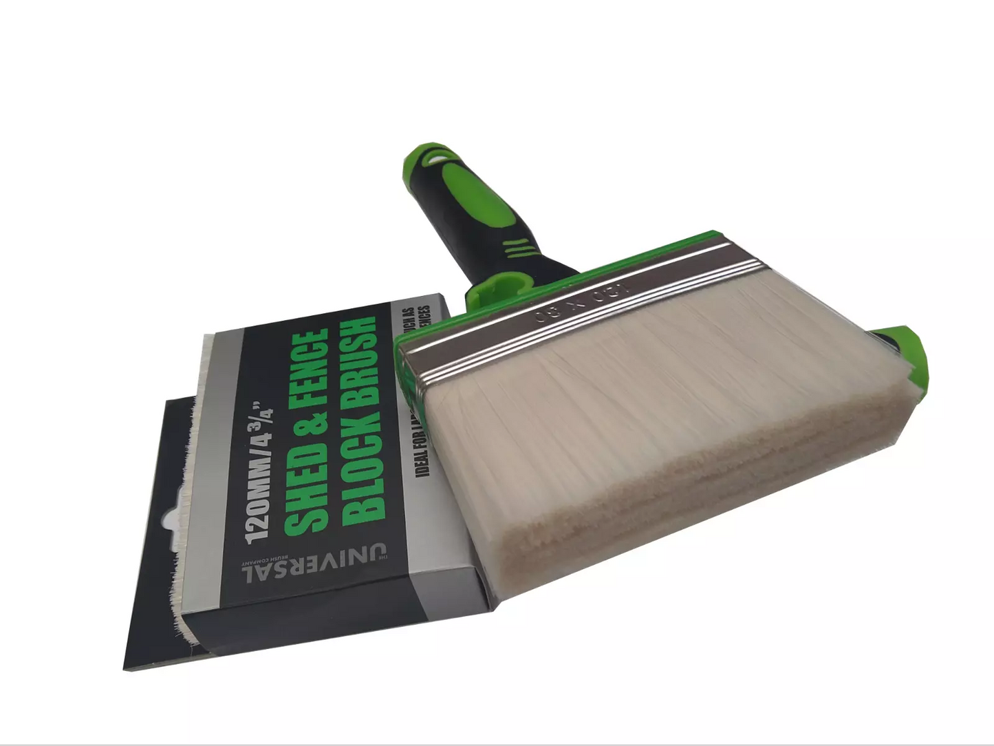 Brosse bloc 120 mm pour abri et clôture