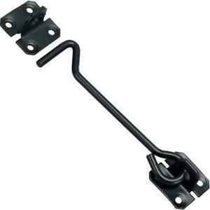 Cabin Hooks, Black Japanned 150mm (6")