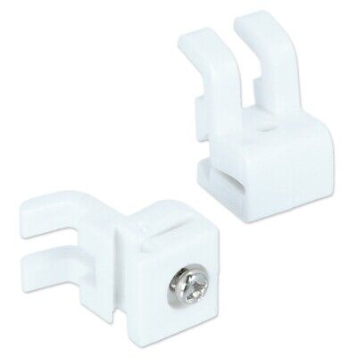 Curtain Stop Ends To Fit Swish Sologlyde Dovetail Type 2pk