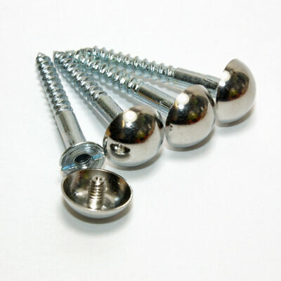 Vis à Tête Bombée pour Miroir 25mm x 8 CP lot de 4
