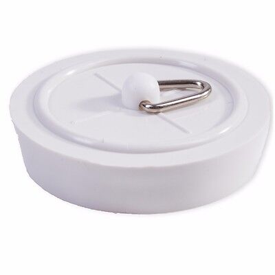 Bath Plugs, White 45mm (1.3/4")