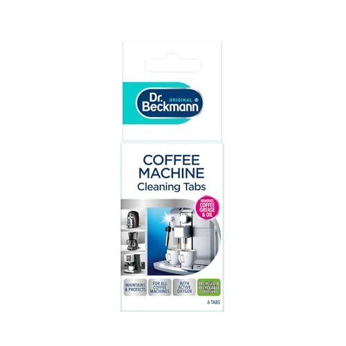 Nettoyant dégraissant pour machine à café 6 tablettes Dr. Beckmann