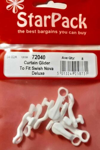 Curtain Gliders To Fit Swish Nova Deluxe 8pk